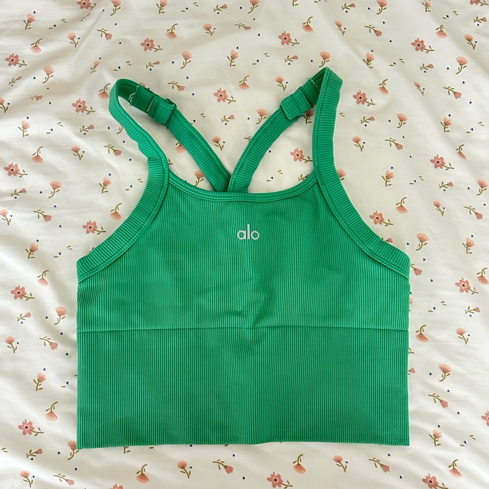 ALO Yoga Seamless Ribbed Favorite Bra Tank